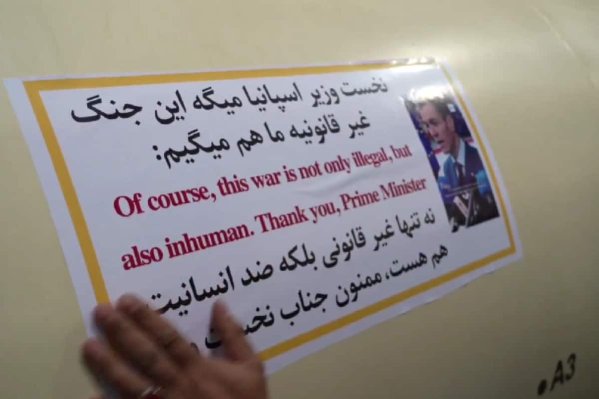 ‘Thank You Prime Minister’: Iranian Missiles Carry Spain PM Sanchez’s ‘Anti-War’ Message To Israel