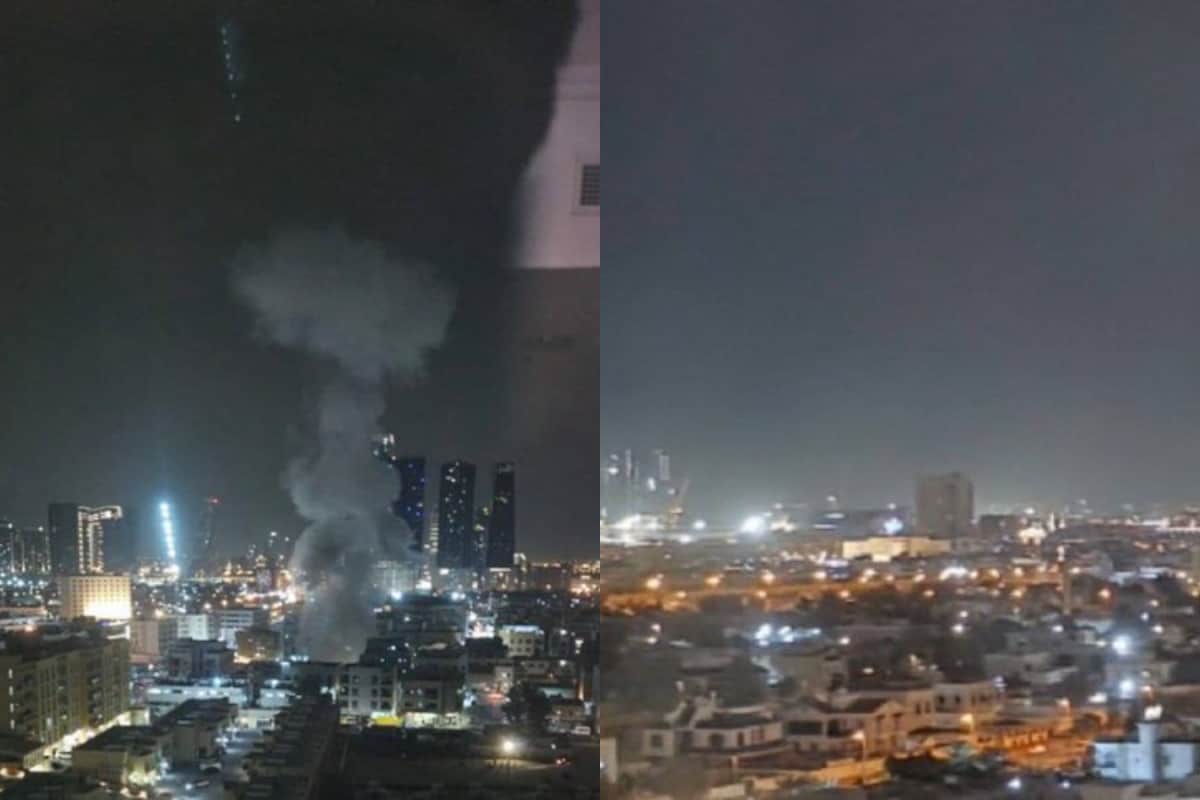 Fire Breaks Out After Debris From Iran Missile Interception Hits Dubai Home, 4 Injured