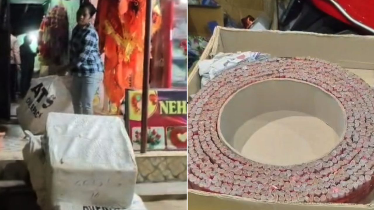 Nabarangpur police bust illegal firecracker storage racket; two traders detained