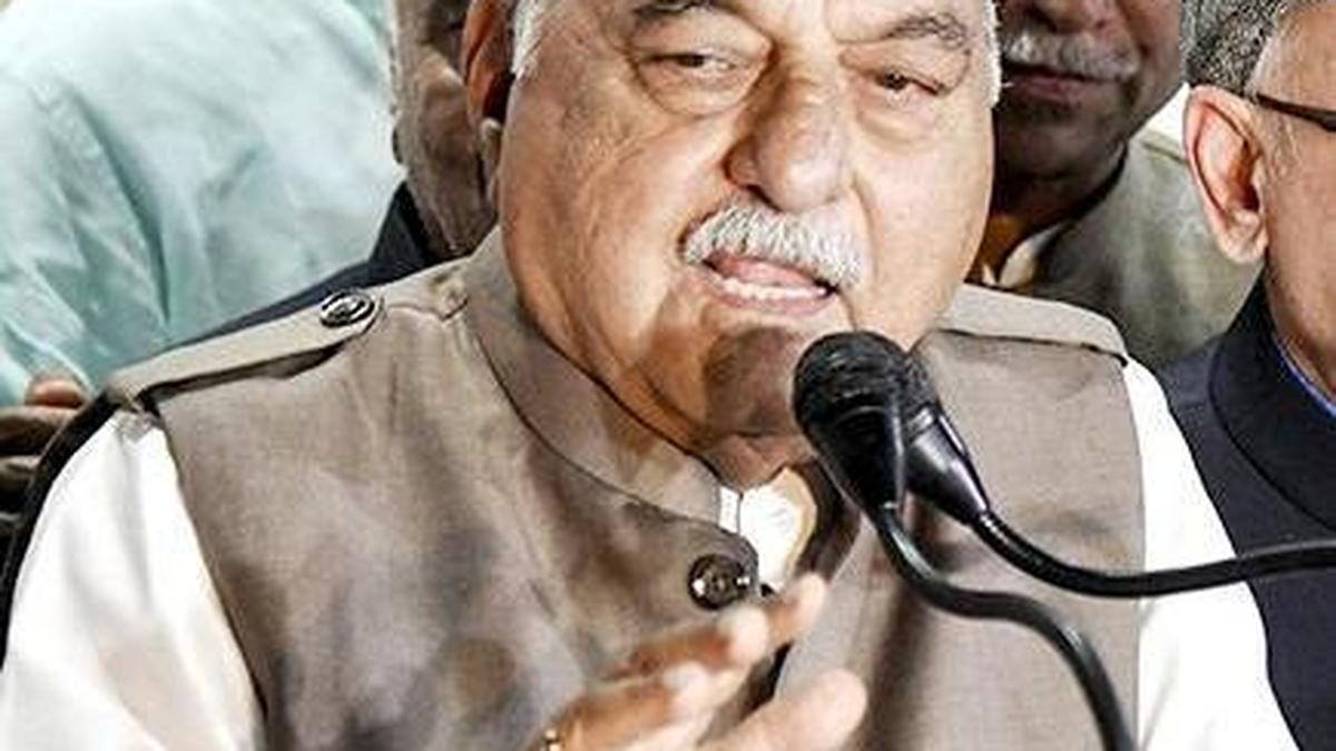 Former Haryana CM Hooda blames low procurement of crop on government’s “arbitrary” new rules