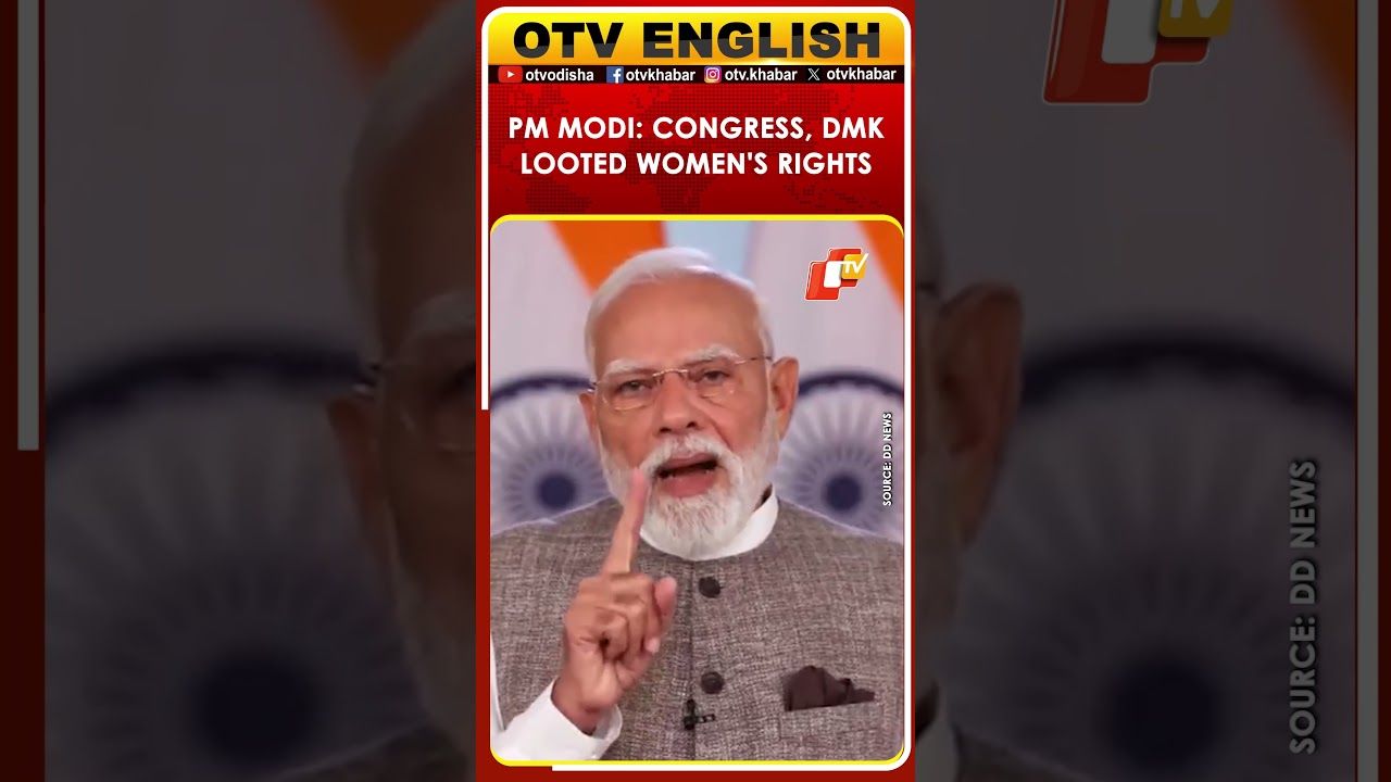 PM Narendra Modi Slams Parties On Nari Shakti Vandan Adhiniyam | OTV