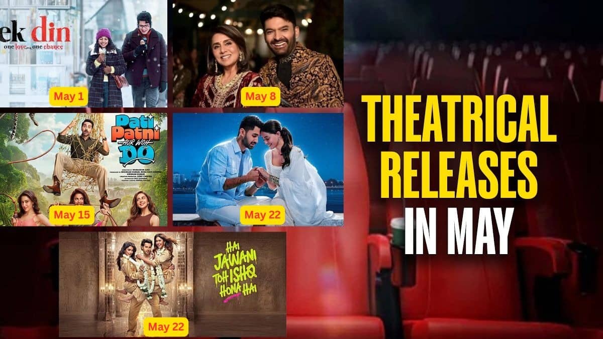 Movies Releasing In May: With Ek Din, Daadi Ki Shaadi, Pati Patni Aur Woh Do, Chand Mera Dil And Hai Jawani Toh Ishq Hona Hai, Bollywood Eyes Summer Of Love