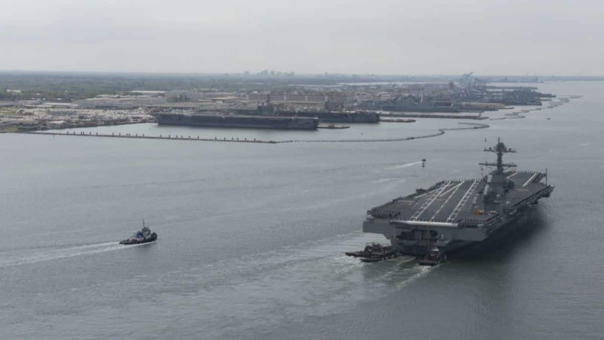 Iran Israel War Live Updates: US Ford aircraft carrier to head home after record 300 day deployment in Iran conflict