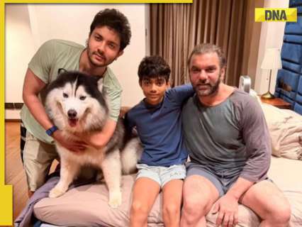 Salman Khan’s brother Sohail Khan shares unseen pics of family life with sons Nirvaan, Yohan and pet husky: ‘lovable family’