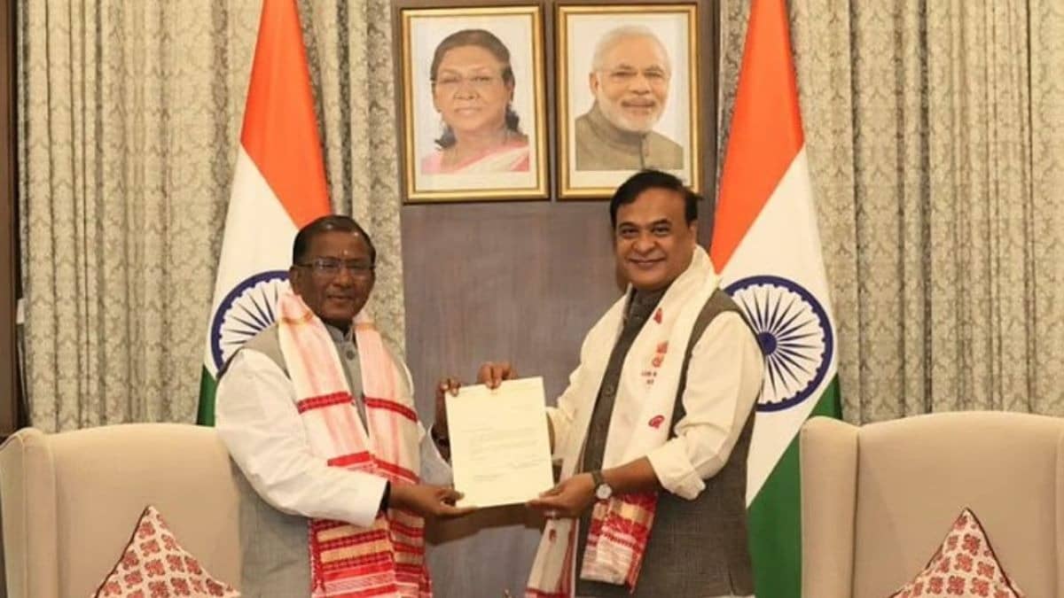 Himanta Biswa Sarma Tenders Resignation To Governor After BJP’s Third Straight Win In Assam