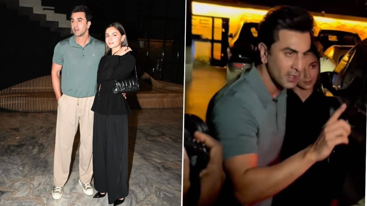 Viral Video: Ranbir Kapoor Loses Cool At Paps For Crowding Alia Bhatt During Daadi Ki Shaadi Screening