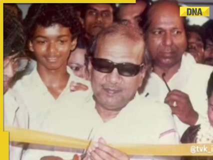 Ram Gopal Varma shares old photo of young Vijay with M Karunanidhi after TVK topples DMK: ‘The kid destroyed his party’