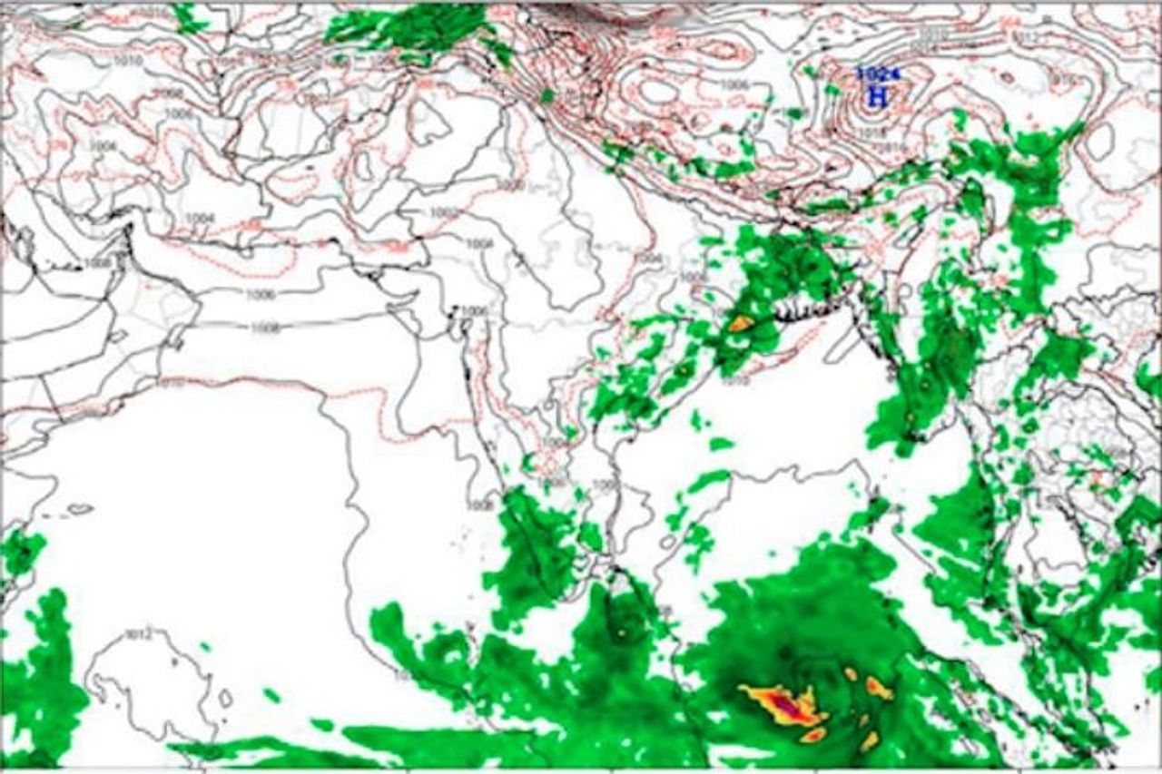 Low Pressure system likely to form over BoB by May 10