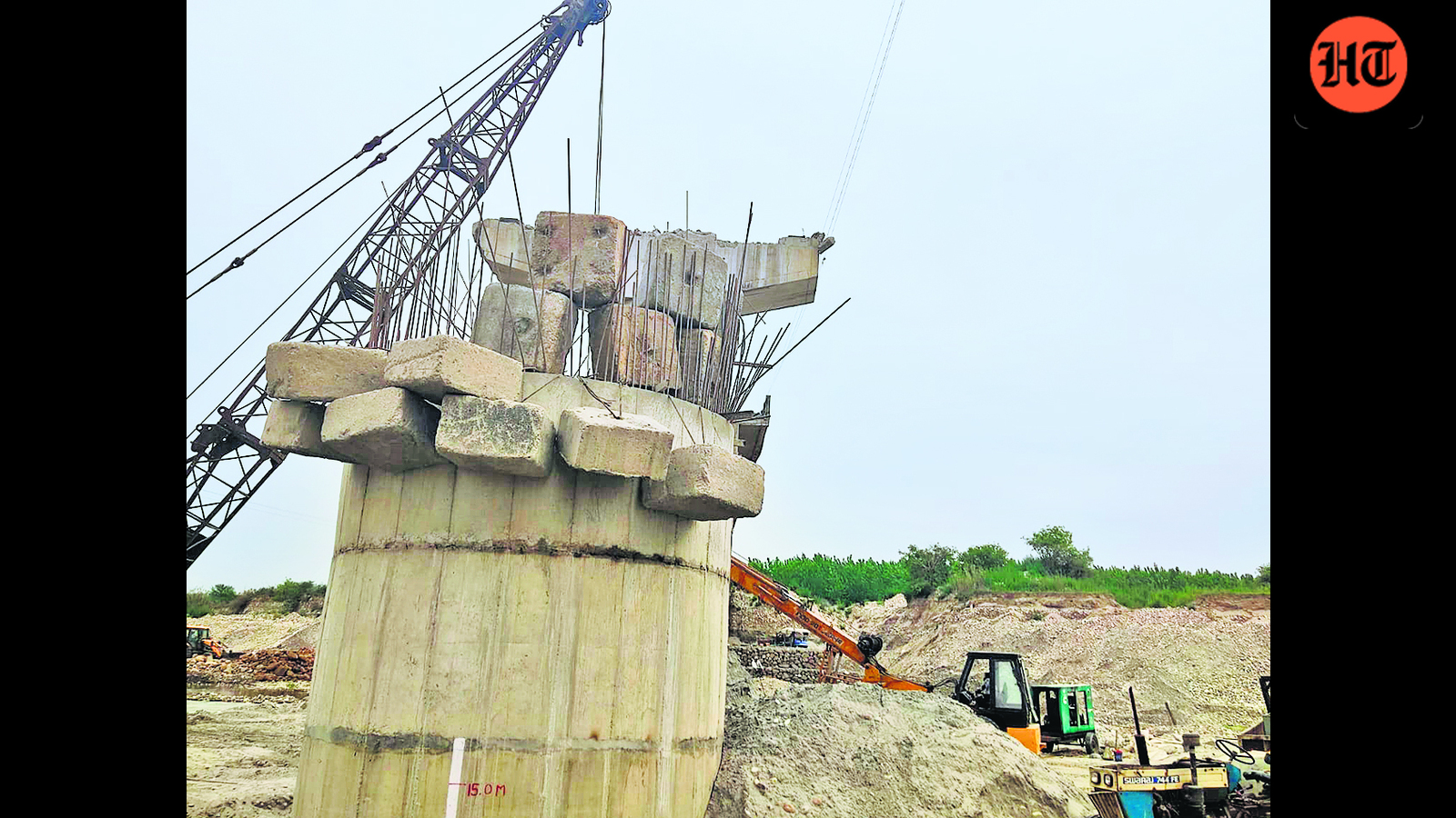 llegal mining eroded bridge base, cut off 200 villages, Punjab admits before NGT