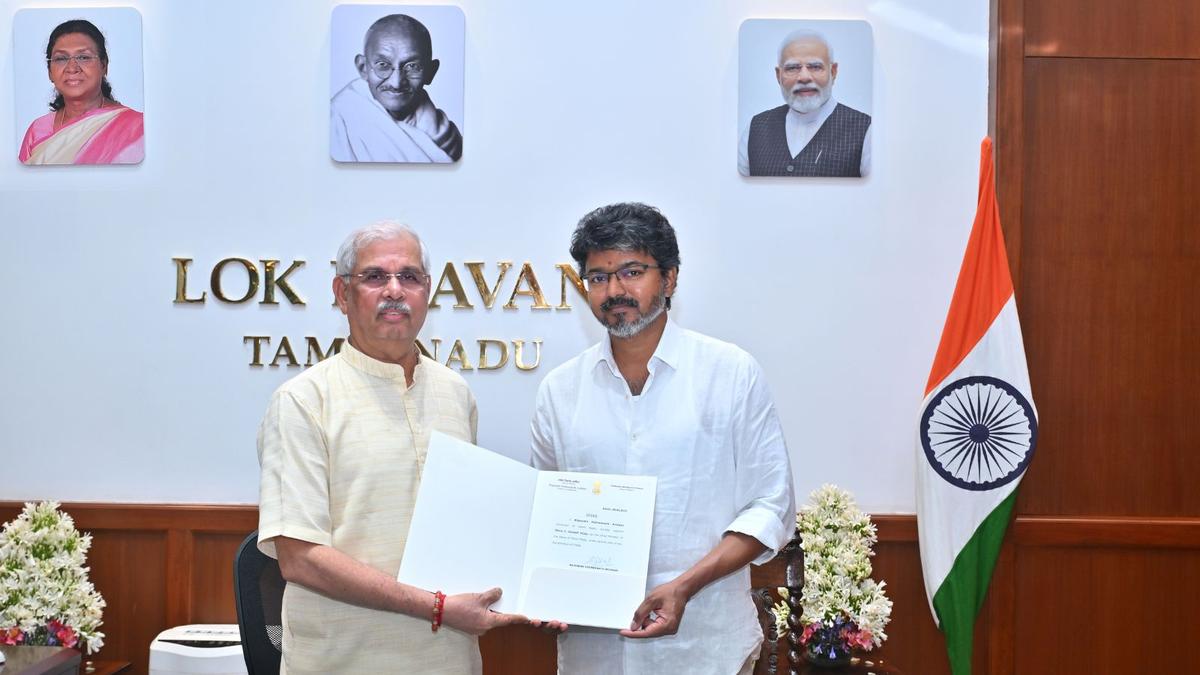 Tamil Nadu government formation LIVE: CM-designate Vijay to take oath tomorrow; vote of confidence in Assembly by May 13