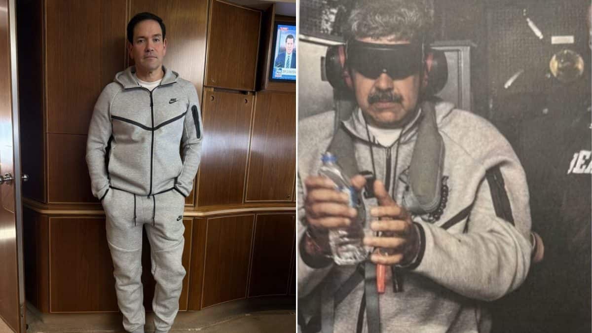 Rubio, twice sanctioned by China, heads to Beijing with Trump in a Maduro-style tracksuit and a ‘new name’