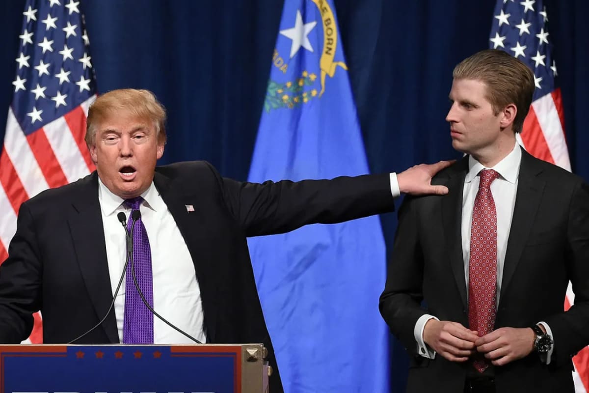 Eric Trump Joins Beijing Trip With Father As Family-Linked Firm Explores China AI Deal