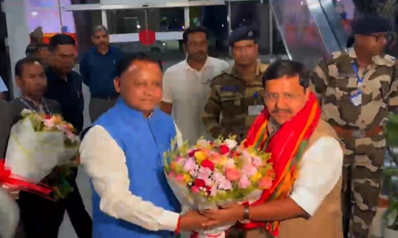 BJP National President Nitin Nabin arrives in Bhubaneswar for two-day Odisha visit